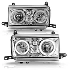 Anzo 111092 Chrome Projector Headlights Fit For 91-94 Toyota Land Cruiser FJ82 New. Price: $225.49.