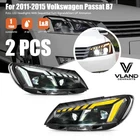 Pair Vland For Volkswagen Passat 2011-2015 Led Projector Headlights W/sequential New. Price: $458.99.
