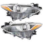 For 2014-2017 Mazda 3 Headlight Driver And Passenger Side Dot New. Price: $1099.88.