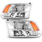 For 2009-2018 Dodge Ram 1500 2500 3500 Quad Chrome Lh+rh Headlights/lamps 09-18 New. Price: $72.85.