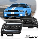 Vland Projector Full Led Headlights W/sequential 2005-2009 Ford Mustang Pair New. Price: $323.99.