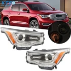 Right+left Assy For Gmc Acadia Sl 2017-2019 Headlight W/o Led Drl Chrome Housing New. Price: $233.89.