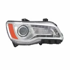 For 2011 2012 2013 2014 Chrysler 300 Headlight Assembly Passenger Side Chrome New. Price: $349.26.