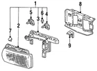 Genuine Gm Headlamp Assembly 16524385 New. Price: $174.06.