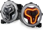Plug And Play 9 Inch Led Headlights High Low Beam Drl For Jeep Jlu 2018-2023 New. Price: $164.99.
