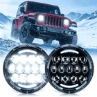 7" Led Headlights For Jeep Wrangler Tj Jku 1997-2018 Drl High Low Beam 105W New. Price: $87.99.