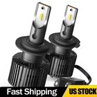 2/4X H7 Led Bulb Conversion Kit Headlight Hi/lo Beam 6000K White New. Price: $8.54.