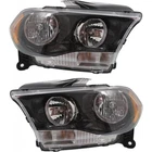For Dodge Durango Headlight 2011 2012 2013 Driver And Passenger Pair/set Halogen New. Price: $334.86.