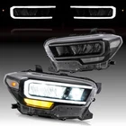For 2016-2023 Toyota Tacoma Full Led Reflector Headlights Turn Sigal Front Lamps New. Price: $323.99.