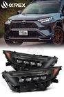 Alpharex Alpha-black Nova Led Headlights For 2019-2024 RAV4 (low Trim) See Note New. Price: $1340.00.