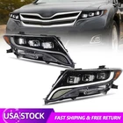 Pair Led Projector Headlights For Toyota Venza 2009-2016 Headlamp W/animation New. Price: $389.00.