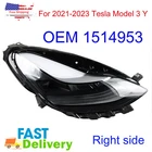 For 2021-2023 Tesla Model 3/Y Right Passenger Rh Side Headlight Oem New Us Stock. Price: $308.75.