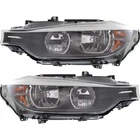 For 2012-2015 Bmw 328I Headlight Assembly Pair Driver And Passenger Side New. Price: $436.08.