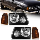 Weelmoto Headlights 2001-2011 Ford Ranger Black Housing Amber Corner Lh+rh New. Price: $57.88.