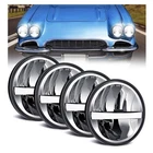 Uni-shine Dot Approved 3/4 5.75 Inch Led Headlights 4PCS White New. Price: $100.00.
