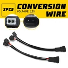 H11 Conversion Connector Wiring Wire Harness Socket Fog Headlight Lamp Eac New. Price: $11.39.
