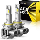 Auxito 9005 HB3 Led Headlight Kit High Beam 200W 6000K White Csp 30000LM Hid New. Price: $42.74.