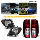 Black Headlights Smoke Red Taillamps For 2009-2021 Nissan Frontier Truck Set New. Price: $176.99.