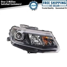Right Headlight Assembly Fits 2016-2018 Chevrolet Camaro New. Price: $209.32.