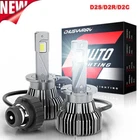 Pair D2S D2R D2C Led Headlight Bulbs High Low Beam Conversion Kit Hid White New. Price: $40.99.