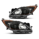Fit For 10-13 Mazda 3/3 Sport Amber Corner Black Housing Projector Headlights New. Price: $165.69.