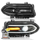 Pair For 2015-2023 Dodge Charger Hid/xenon Projector Headlights Assembly Lh&rh New. Price: $269.99.