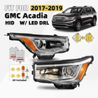For 2017 2018 2019 Gmc Acadia Hid Headlight W/ Led Drl Bulbs & Ballasts Pair New. Price: $343.99.