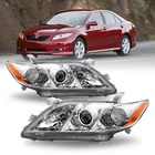 For 2007 2008 2009 Toyota Camry Chrome Amber Projector Headlights Left&passenger New. Price: $58.99.