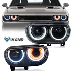 Vland Headlights For 2008-2014 2013 Dodge Challenger W/sequential Headlamps Set New. Price: $217.15.