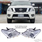 Pair Halogen+led Headlights For 2017-2020 Nissan Armada W/ Drl Left+right New. Price: $380.80.