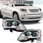 New For Gmc Acadia 2007-2012 Hid Type Projector Headlight Chrome Left+right Side. Price: $384.15.