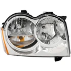 Headlight Fits 05-07 Jeep Grand Cherokee Halogen Right Passenger Lamp Assembly New. Price: $70.13.