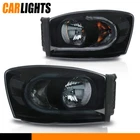Smoke Lens Led Headlights Set Black Bezel Fit For 06-09 Dodge Ram 1500 2500 3500 New. Price: $137.49.