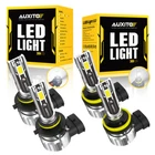 4X Auxito 9005 H11 Led Combo Headlight Bulbs High Low Beam Kit Extremely White New. Price: $35.99.