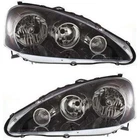 Driver And Passenger Side Headlight For Acura Rsx 2005-2006 Halogen New. Price: $283.05.