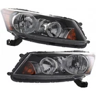 For Honda Accord Headlight 2008-2012 Driver And Passenger Pair Sedan Capa New. Price: $301.24.
