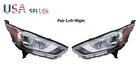 Pair Left+right Side Chrome Trim Headlight 19-23 Ford Transit Connect Xlt New. Price: $195.25.