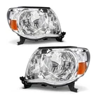 Headlights Assembly Compatible 2005-2011 Toyota Tacoma Chrome Housing 2006 2007 New. Price: $179.99.