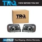 Trq Headlight Assembly Set Fits 02-09 Trailblazer 02-06 Ext New. Price: $144.95.