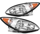 Headlamp For Toyota Camry 2005-2006 Front Chrome Replacement Headlights Assembly New. Price: $86.88.