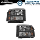 Headlight Assembly Set Fits 2005-2007 Ford F-250 Super Duty F-350 New. Price: $131.89.
