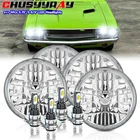 Dot H5001 H5006 4PC 5.75" Led Headlights Fit For Dodge D100 D200 W100 W200 Truck New. Price: $99.99.