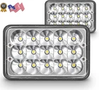 True Mods 2PC Chrome 4X6 6X4 Inch Headlights Pair H4 2A1 1A1 High Low Sealed New. Price: $58.61.