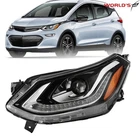 Headlight For Chevrolet Bolt 2017-21 Black Hid Projector W/led Drl Left Side New. Price: $327.42.