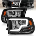 Anzo 111515 Crystal Bar Headlights Black For Ram 1500/2500/3500 10-18 New. Price: $360.42.