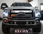 Recon 264272CLCC Ford F-250 11-15 Superduty Projector Headlights Clear/chrome New. Price: $699.00.