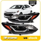 Pair Headlight Assembly For 2016-2019 Chevy Cruze Led Drl Type New. Price: $230.99.
