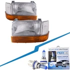 Fits Ford F-150/BRONCO 6-PIECE Headlights Set W/xenon Bulbs F-250 Halogen New. Price: $89.97.