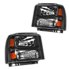Headlight Assembly Left+right 2005-2007 Ford F250 F350 Super Duty Amber New. Price: $67.99.