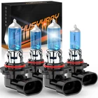 Chusyyray Combo 9005 9006 White 5000K Halogen Headlight Kit Bulbs High Low Beam New. Price: $19.99.